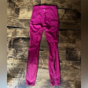 Lululemon Train Times Legging 25” (Star Ruby)